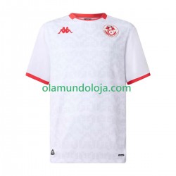 Camisola Tunísia Homem Equipamento Segundo 2025 Manga Curta